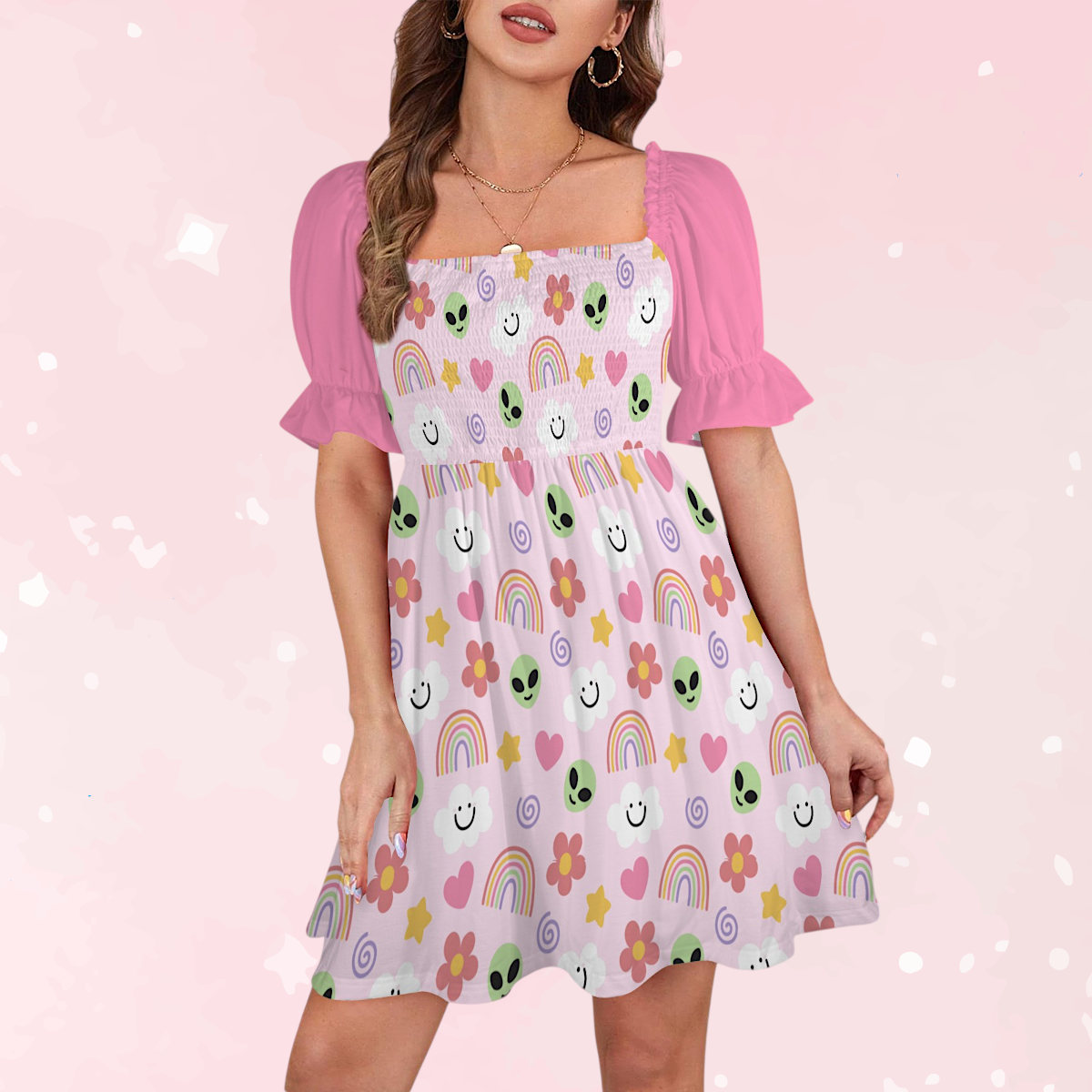Sweet Alien Sweetheart Dress