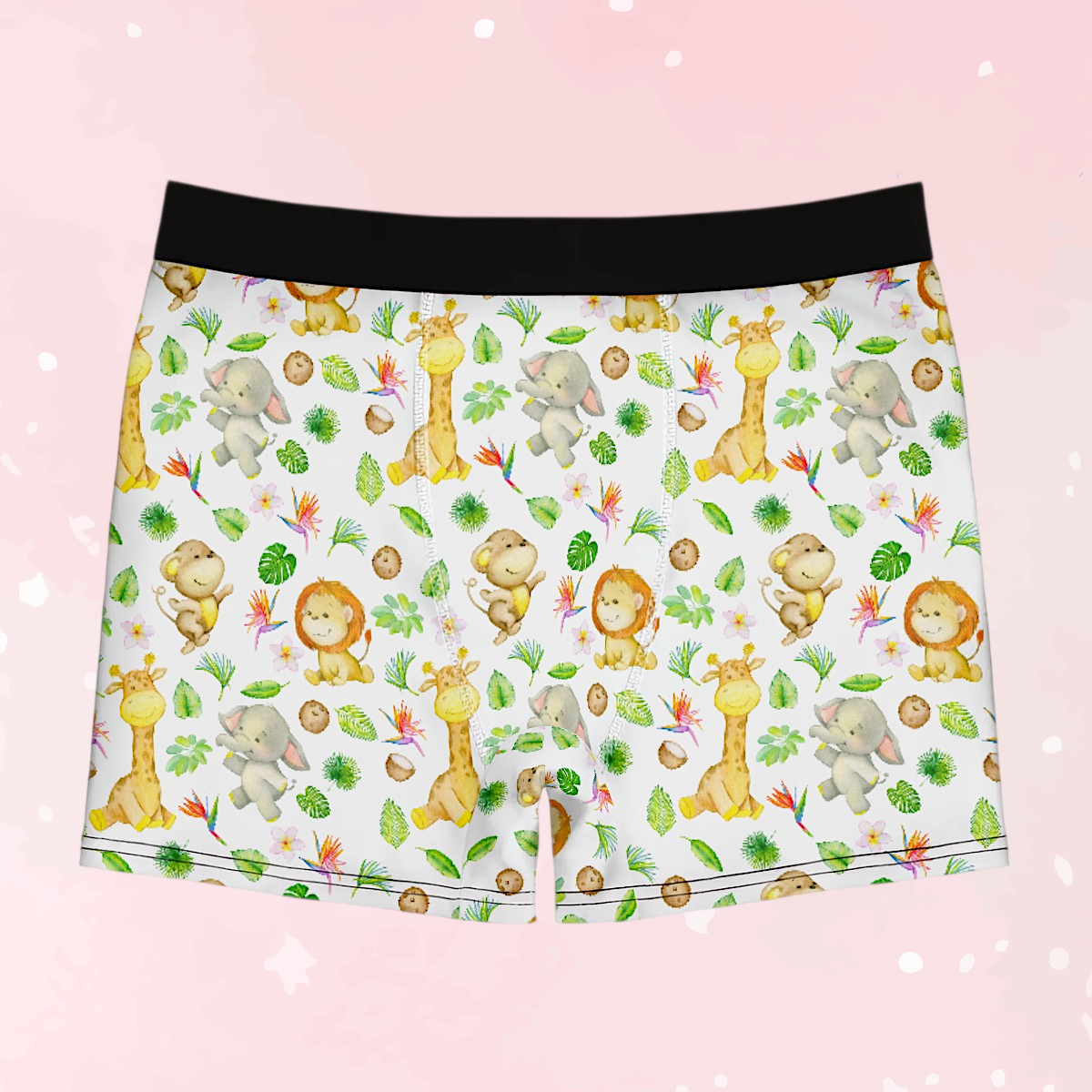 Jungle Playtime Stretch Boxer Briefs