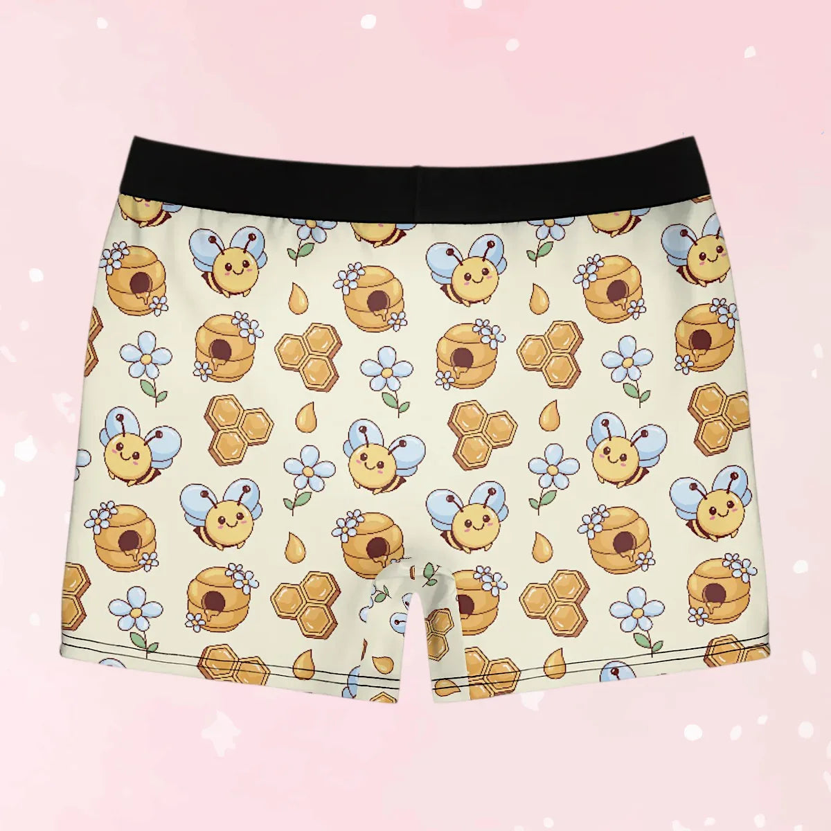 Honeybee Snuggles Stretch Boxer Briefs - Puppy's Aesthetics