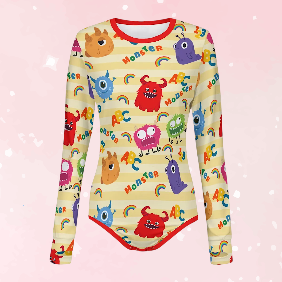 Lil Monsters Long Sleeve CuddleSuit