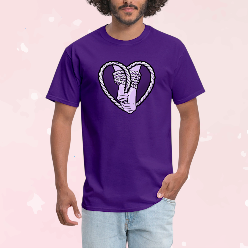 Heartbound Rope Bunny Unisex Play Tee (Colors)