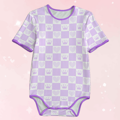 Lilac Love Adult Unisex SnappieSuit