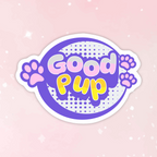 Good Pup Cute Vinyl Sticker