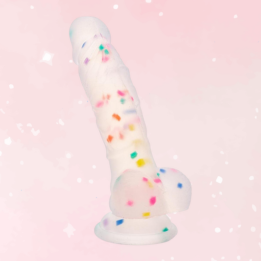 Party Boy Silicone Multicolor Dildo