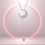 Star & Moon Day Collar – Sterling Silver