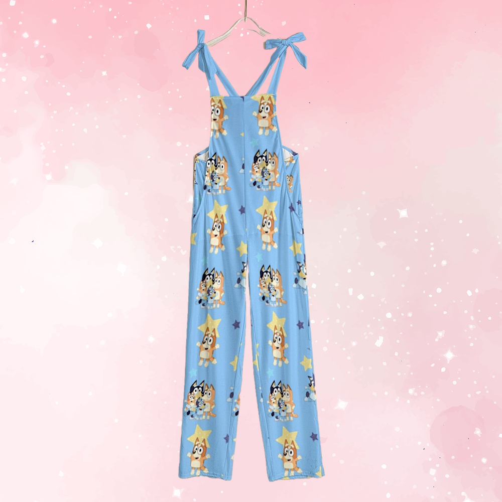 Bluey Bow Tie Playsuit