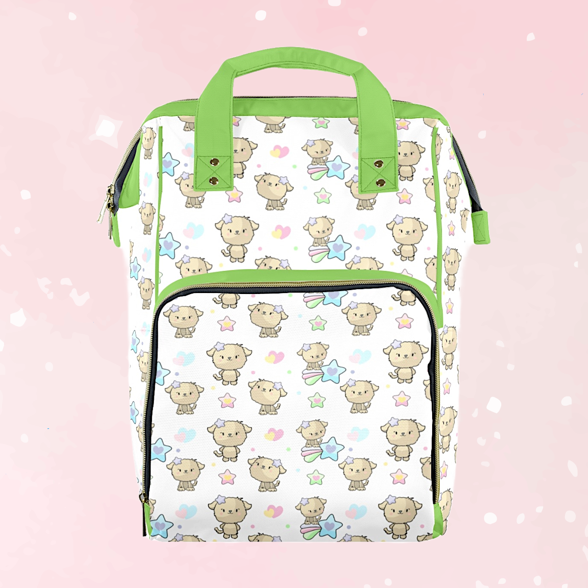 Wish Upon A Puppy Large Diaper Bag