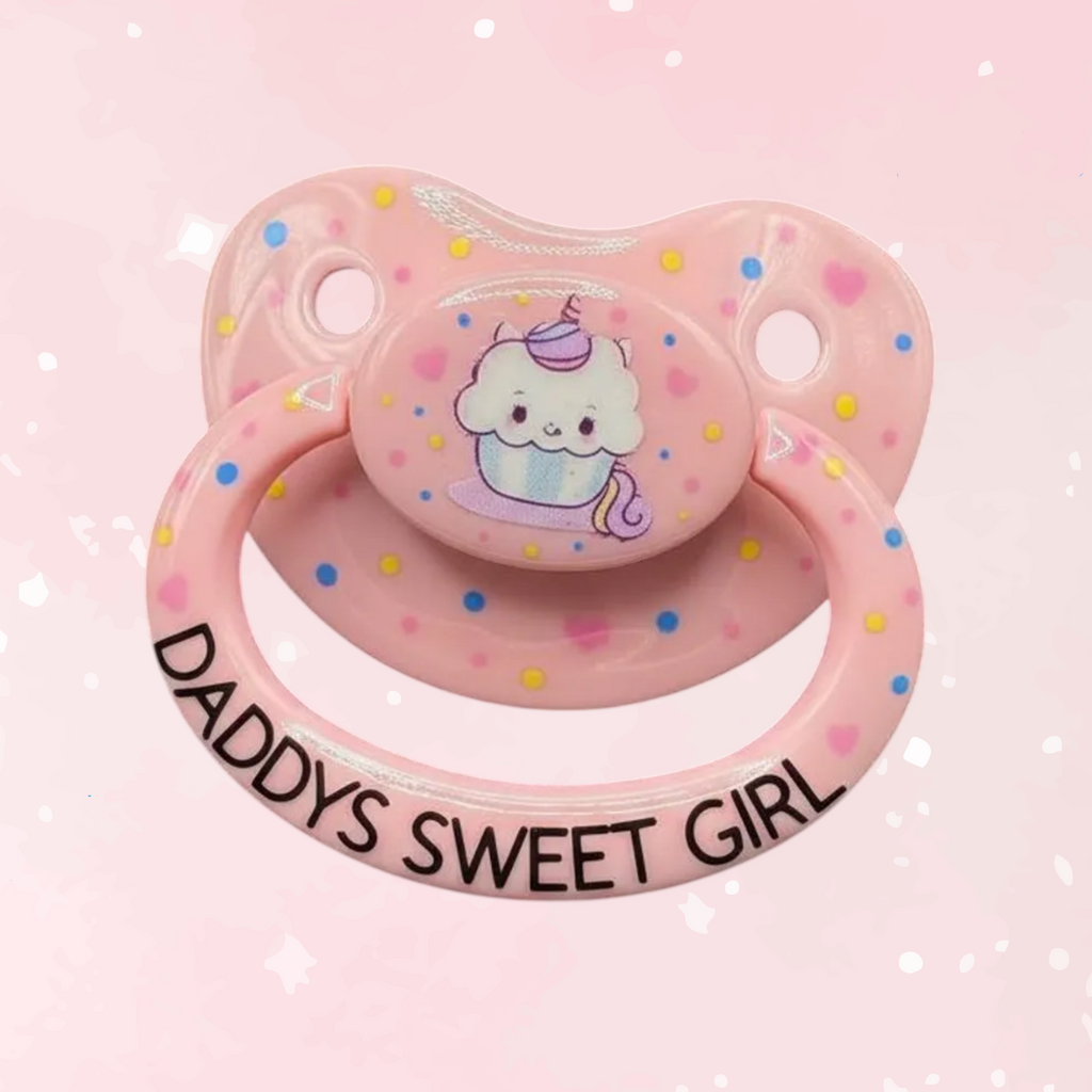 Daddy's Cupcake Adult Pacifier - Puppy's Aesthetics