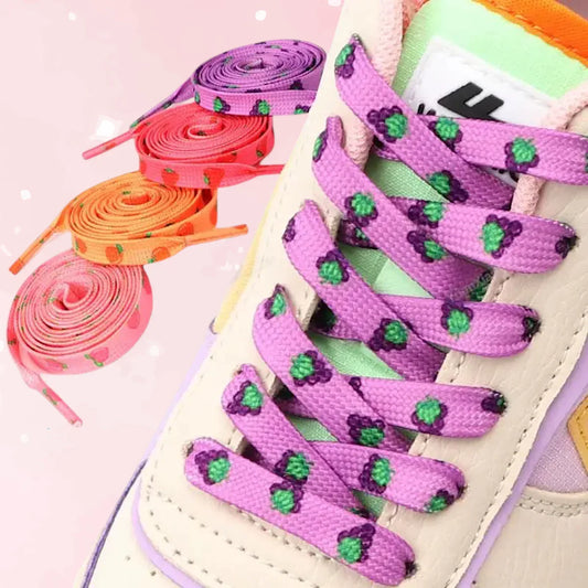 Sweet Steps Fruit Shoelaces - Puppy's Aesthetics