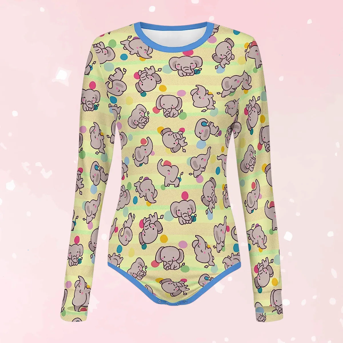 Peanut Parade Long Sleeve CuddleSuit - Puppy's Aesthetics