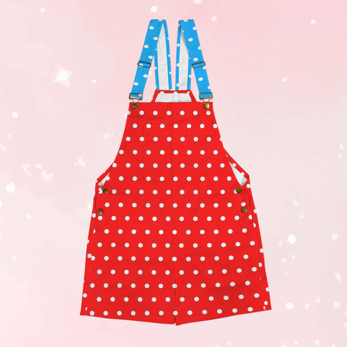 Candy Pop Polka Unisex Huggeralls