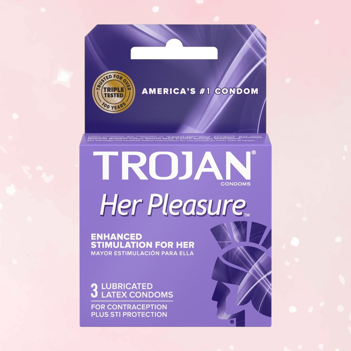Trojan Her Pleasure Lubricated Condoms
