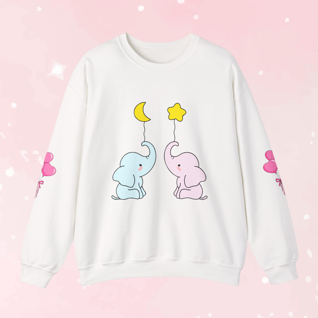 Baby Elephant Cotton Play Sweater - Puppy's Aesthetics