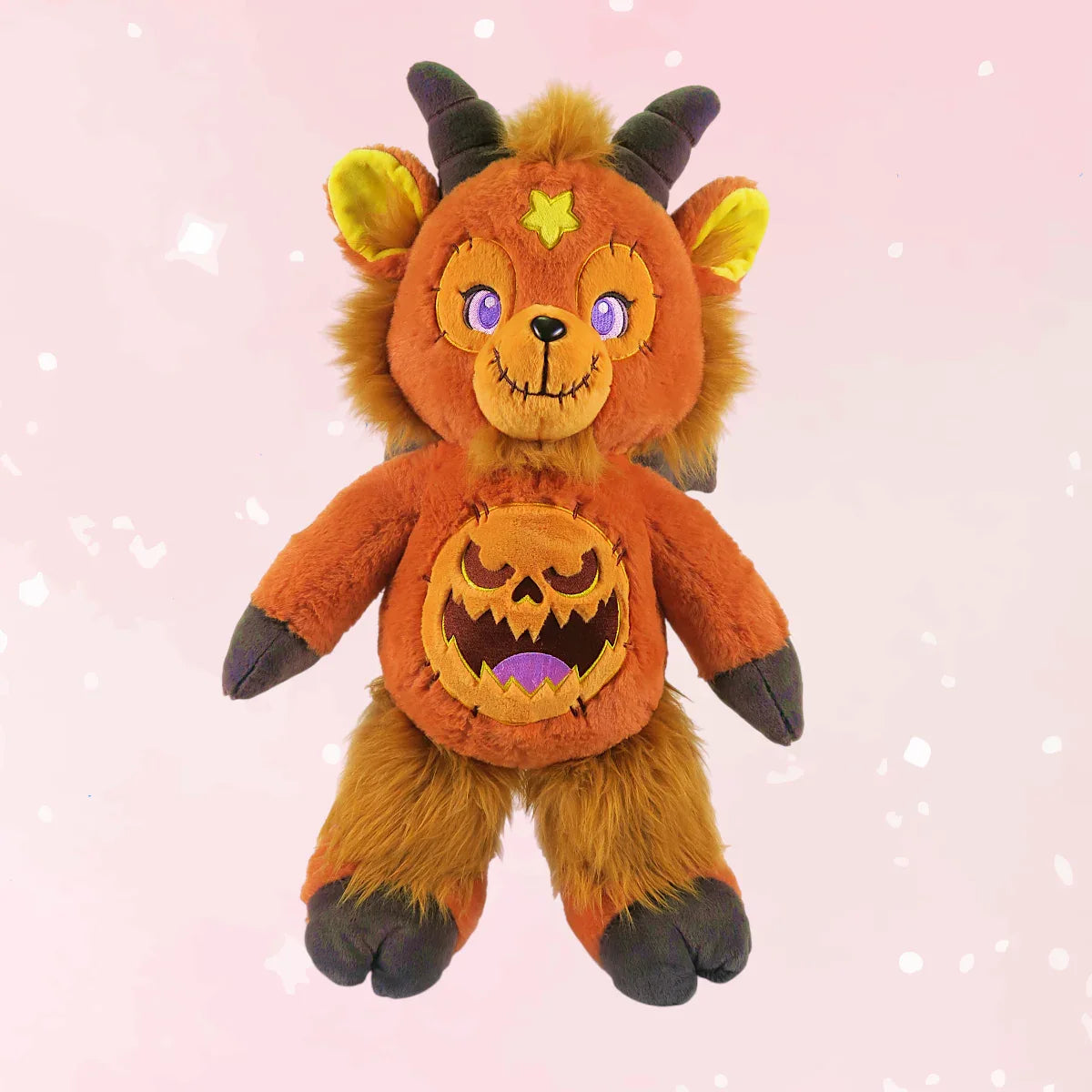 Pumpkin Patch Beelzebear Plushie - Puppy's Aesthetics