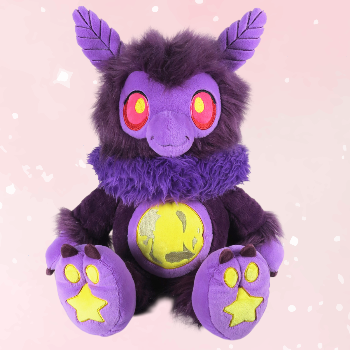 Moonlight Mothman Plushie - Puppy's Aesthetics
