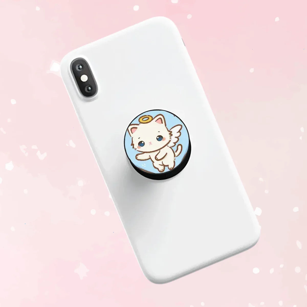 Angel Kitty Phone Grip Buddy - Puppy's Aesthetics