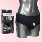 Packer Gear Brief Harness - Black (XL/2X)