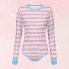 Sweet Sprinkle Long Sleeve CuddleSuit
