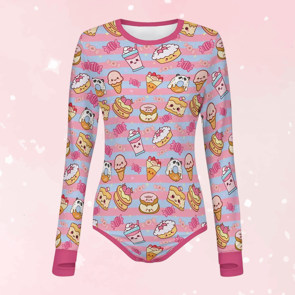 Sugar Rush Long Sleeve CuddleSuit