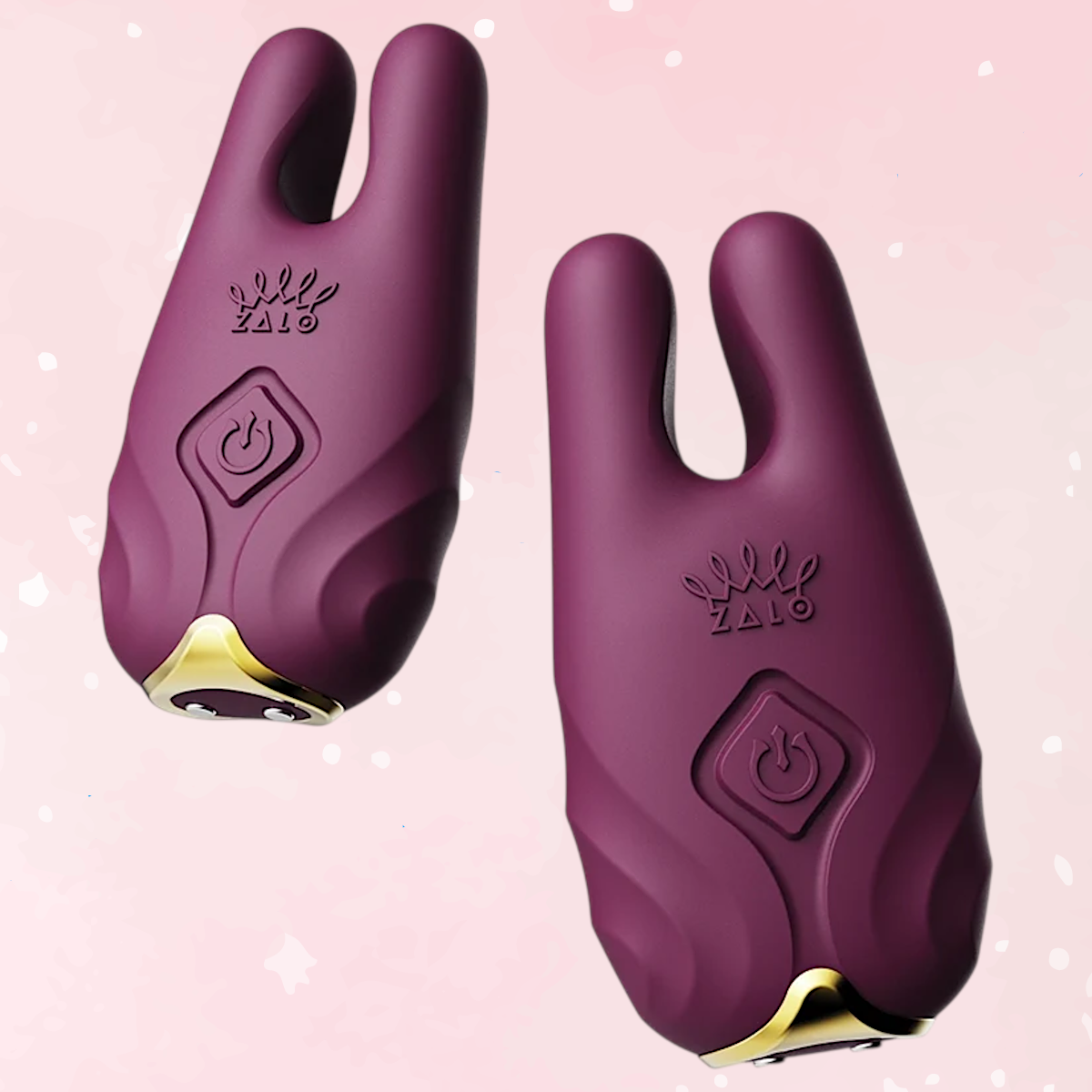 Velvet Purple Vibrating Nipple Teaser