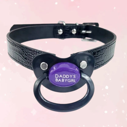 Daddy's BabyGirl Pacifier Gag - Puppy's Aesthetics