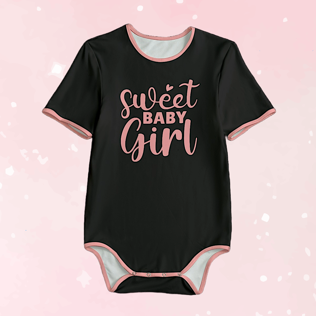 Sweet Baby Girl Adult Unisex SnappieSuit