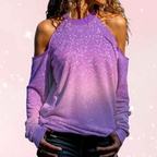 Pastel Cosmic Peekaboo Sweater