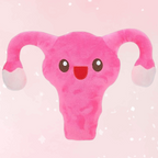 Happy Uterus Plushie Companion