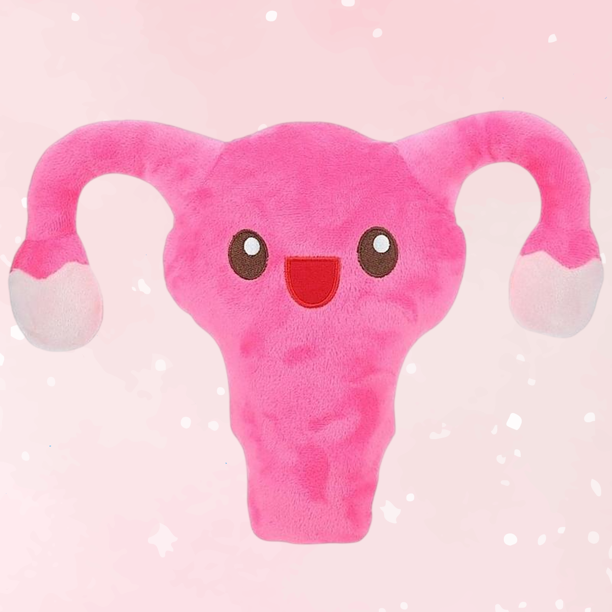 Happy Uterus Plushie Companion