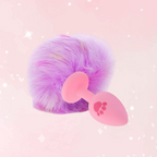 Sweet Bunny Paw Anal Plug (Colors)