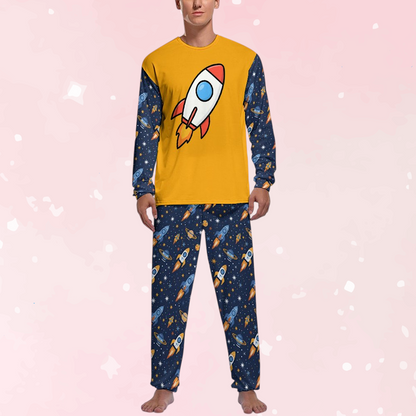 Cosmic Rocket Soft Jammies Play Set