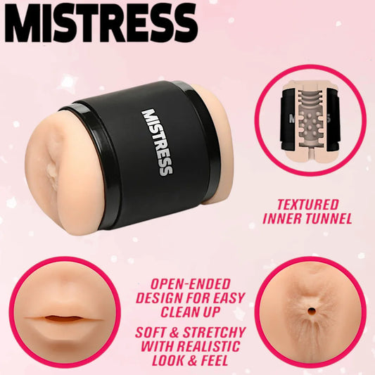 Double Shot Mouth and Ass Stroker - Puppy's Aesthetics