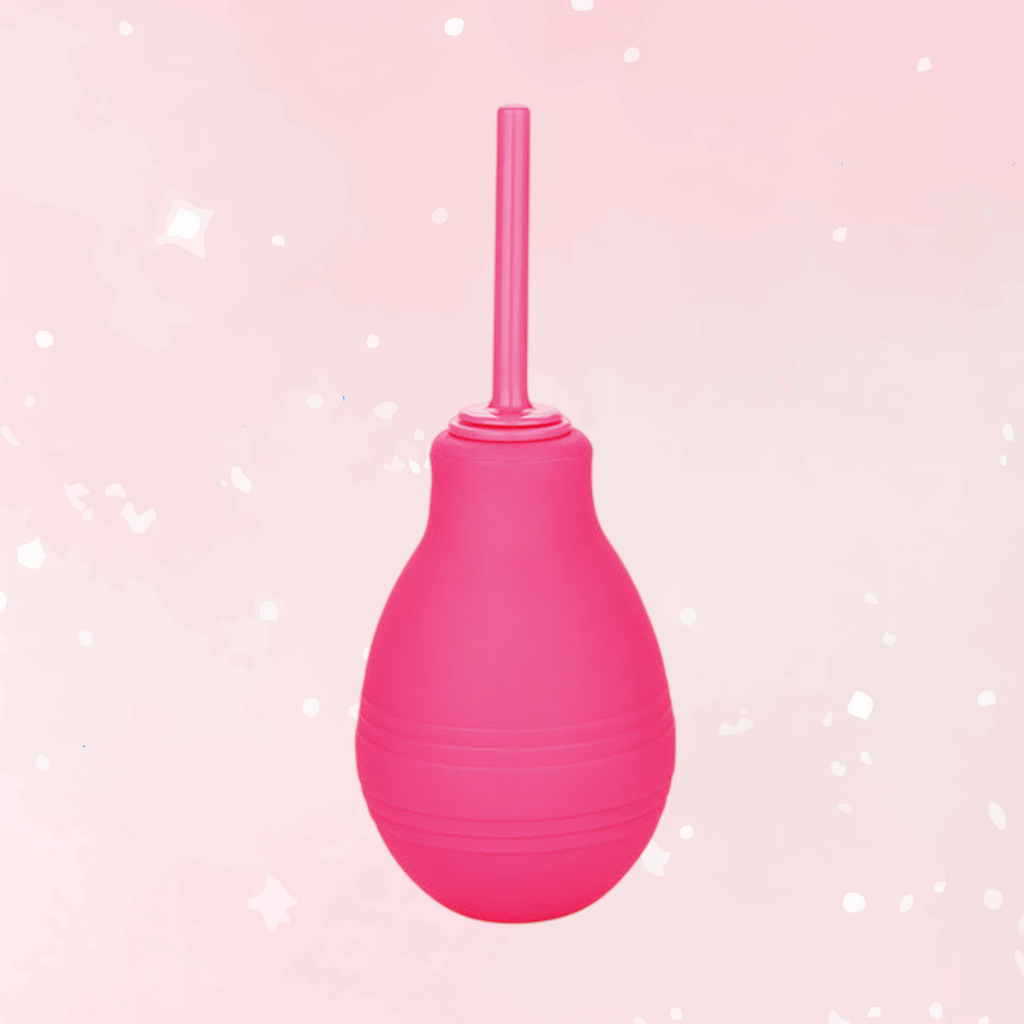 Pink One Way Flow Anal Douche