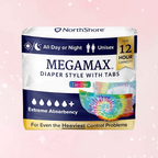 NorthShore MEGAMAX Adult Diapers (Colors)