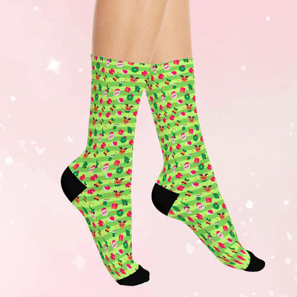 Holly Jammies Play Socks - Puppy's Aesthetics