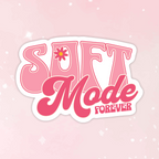 Soft Mode Forever Pastel Vinyl Sticker