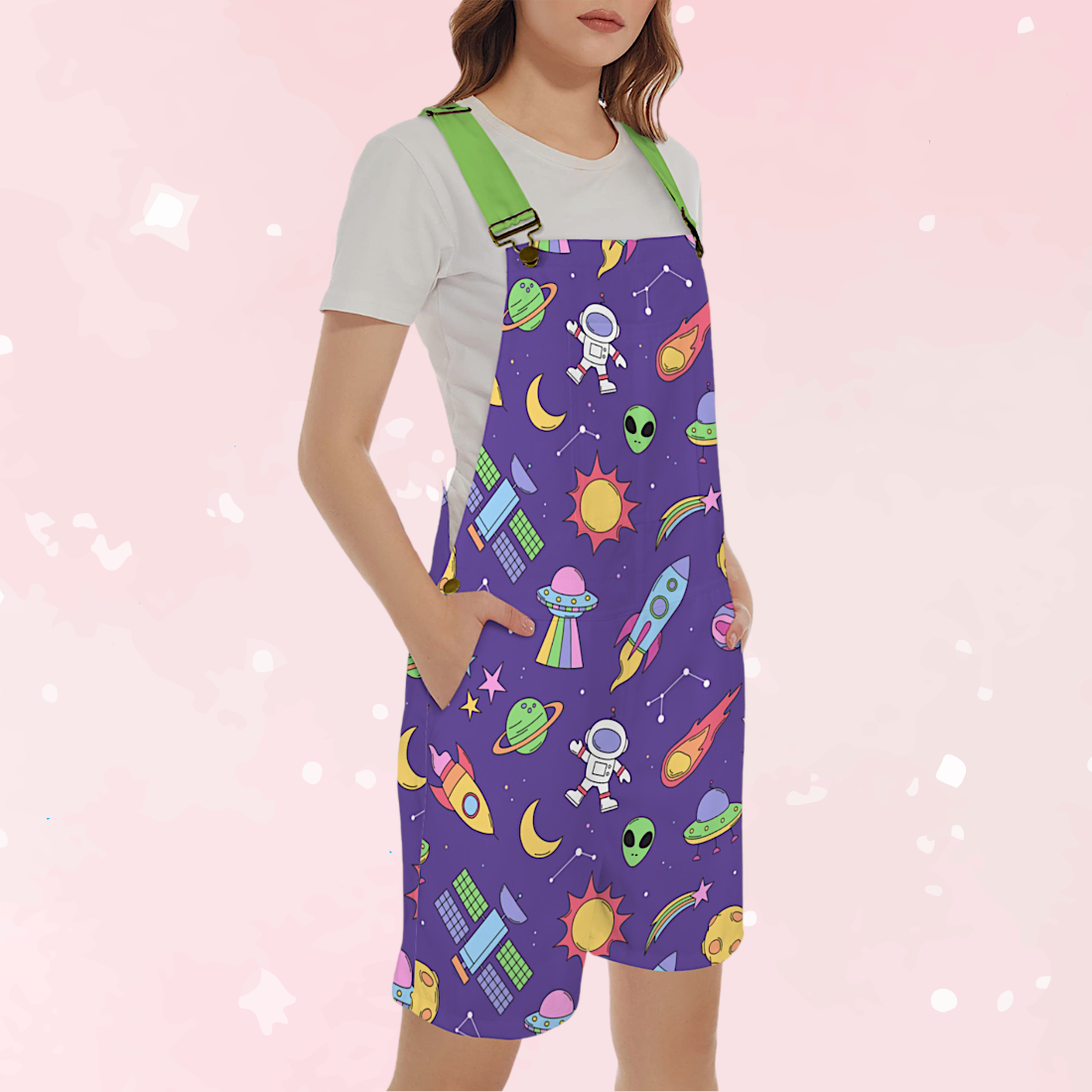 Intergalactic Space Unisex Huggeralls