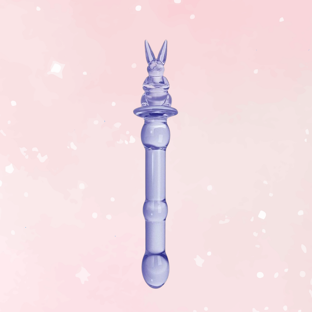 Glass Menagerie Bunny Glass Dildo