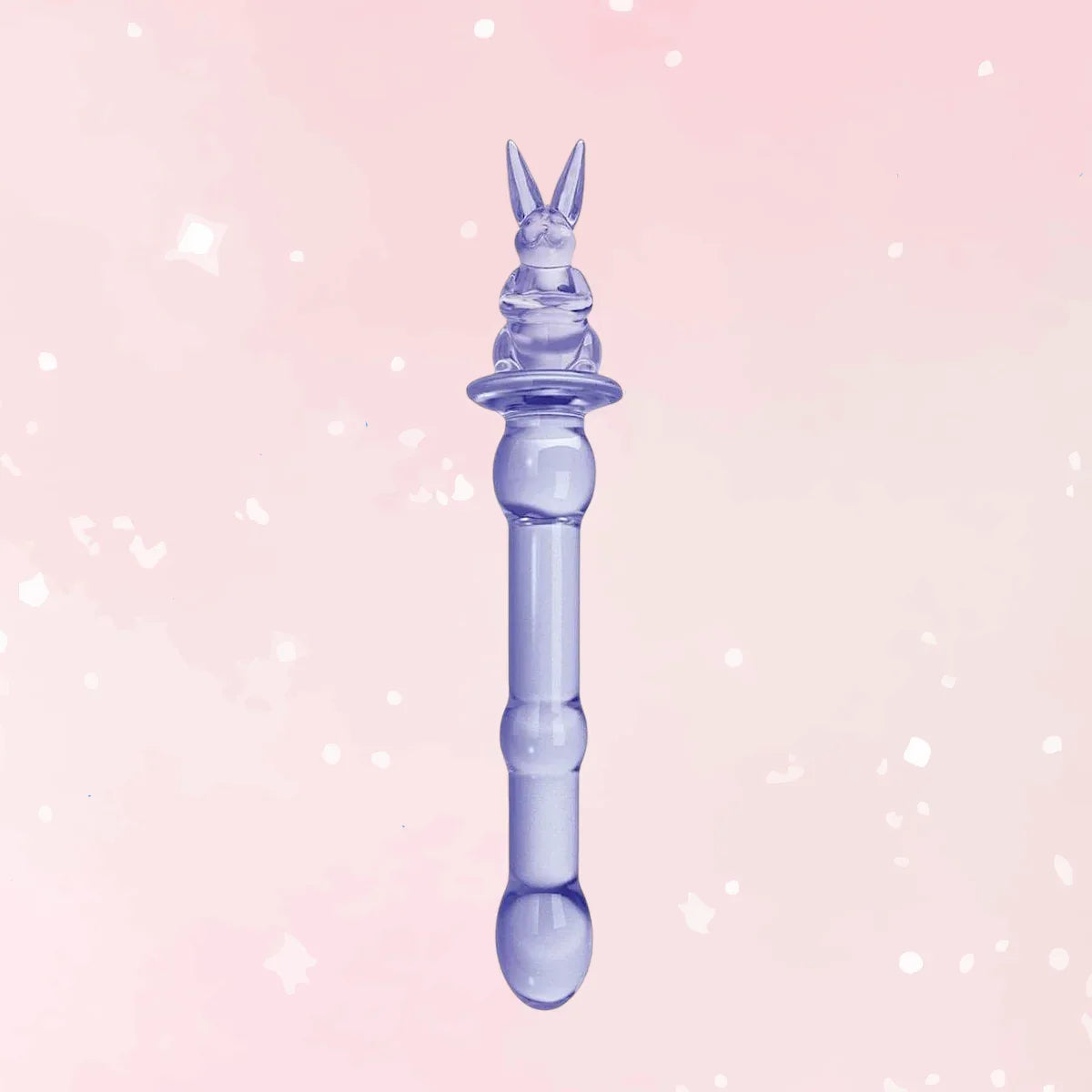 Glass Menagerie Bunny Glass Dildo - Puppy's Aesthetics