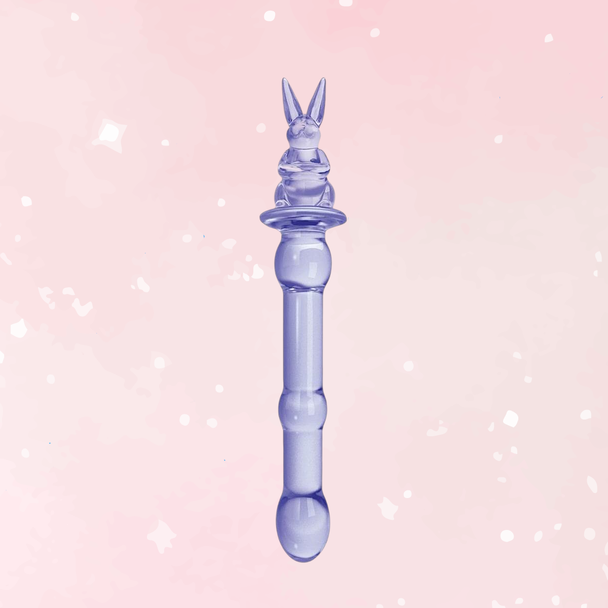 Glass Menagerie Bunny Glass Dildo