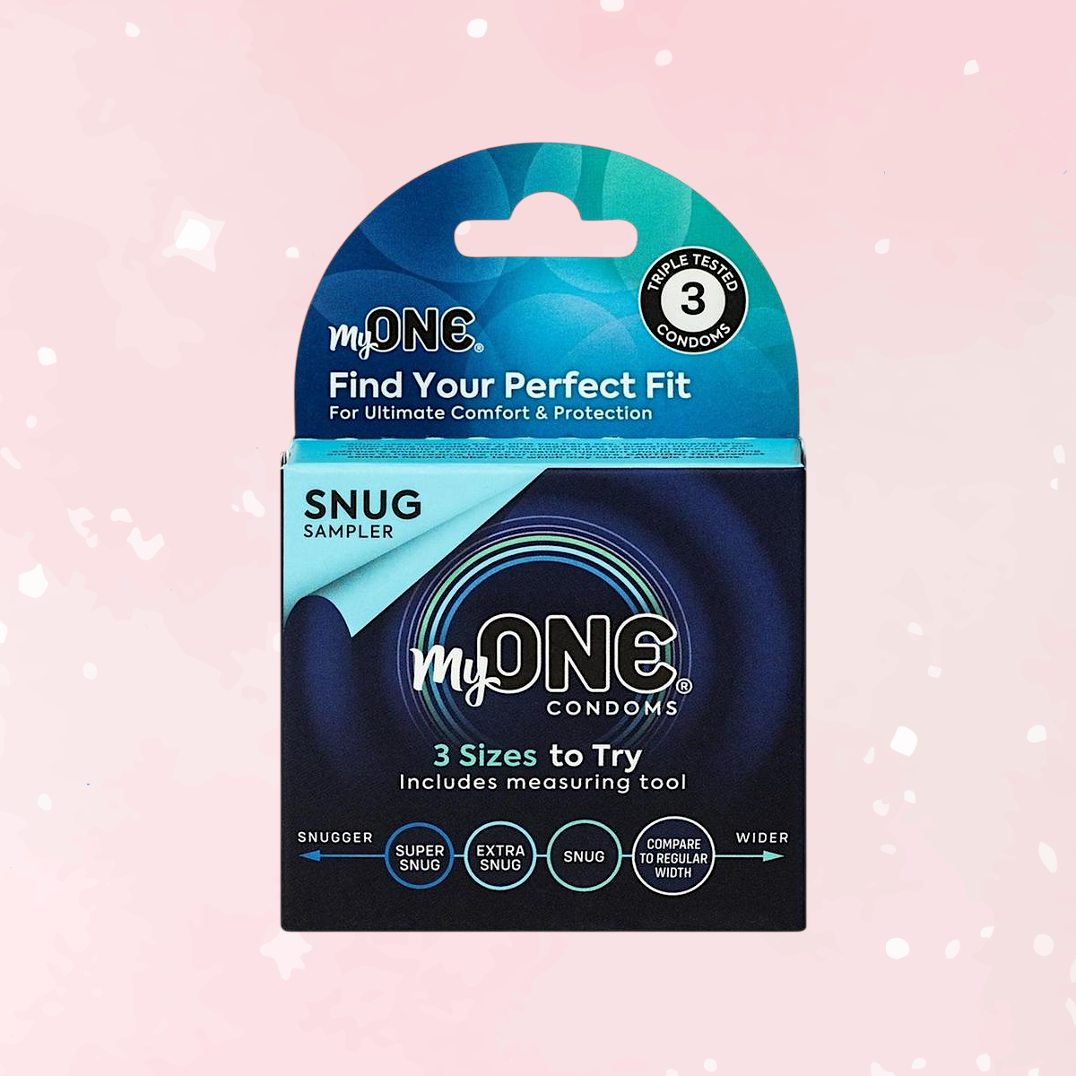 MyONE Snug Sampler Condoms – 3 Pack