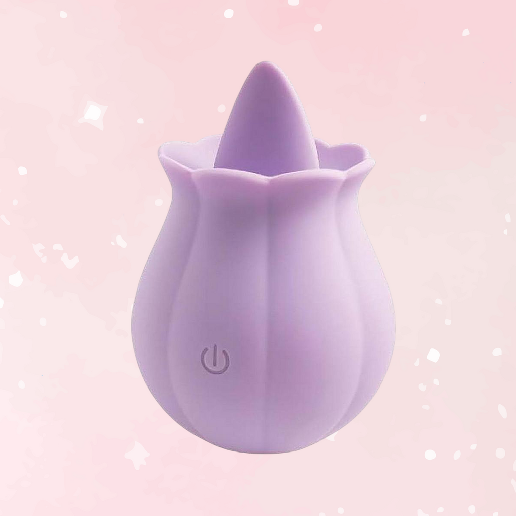 Clit-Tastic Erotic Clit Licker Silicone Vibrator