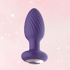 Royal Rotating Anal Plug Silicone w/Remote