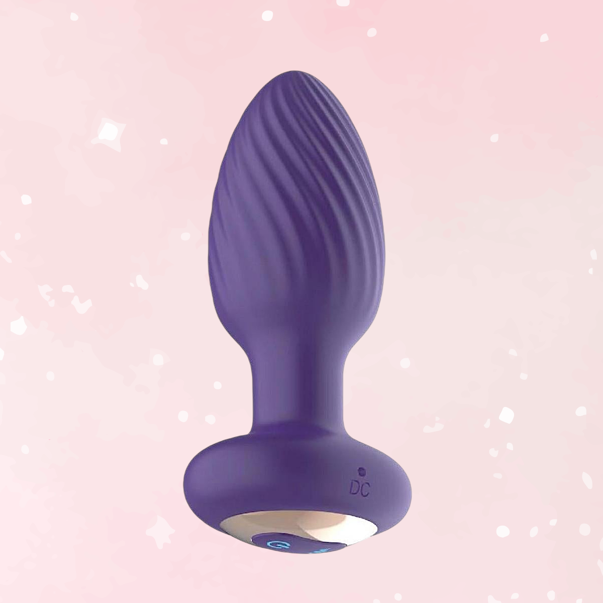 Royal Rotating Anal Plug Silicone w/Remote