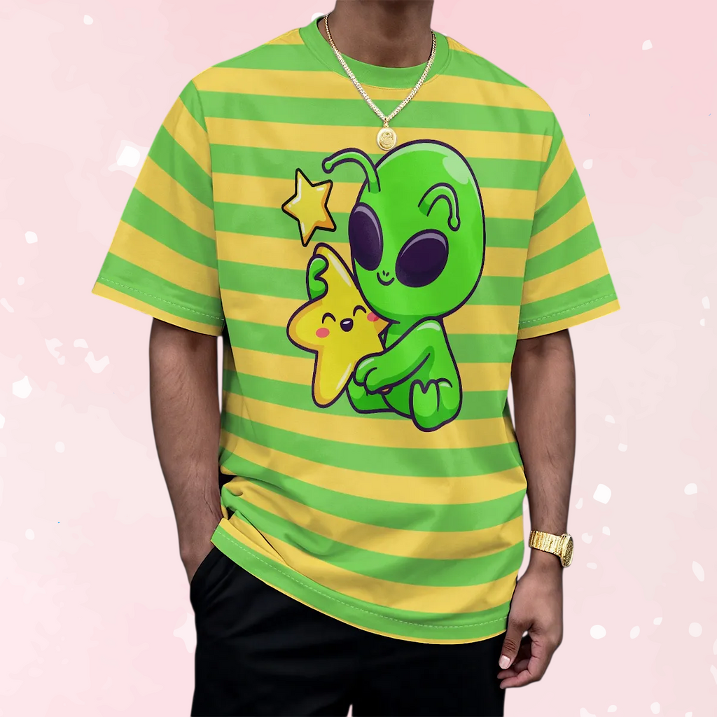 Starry Snuggles Alien Tee