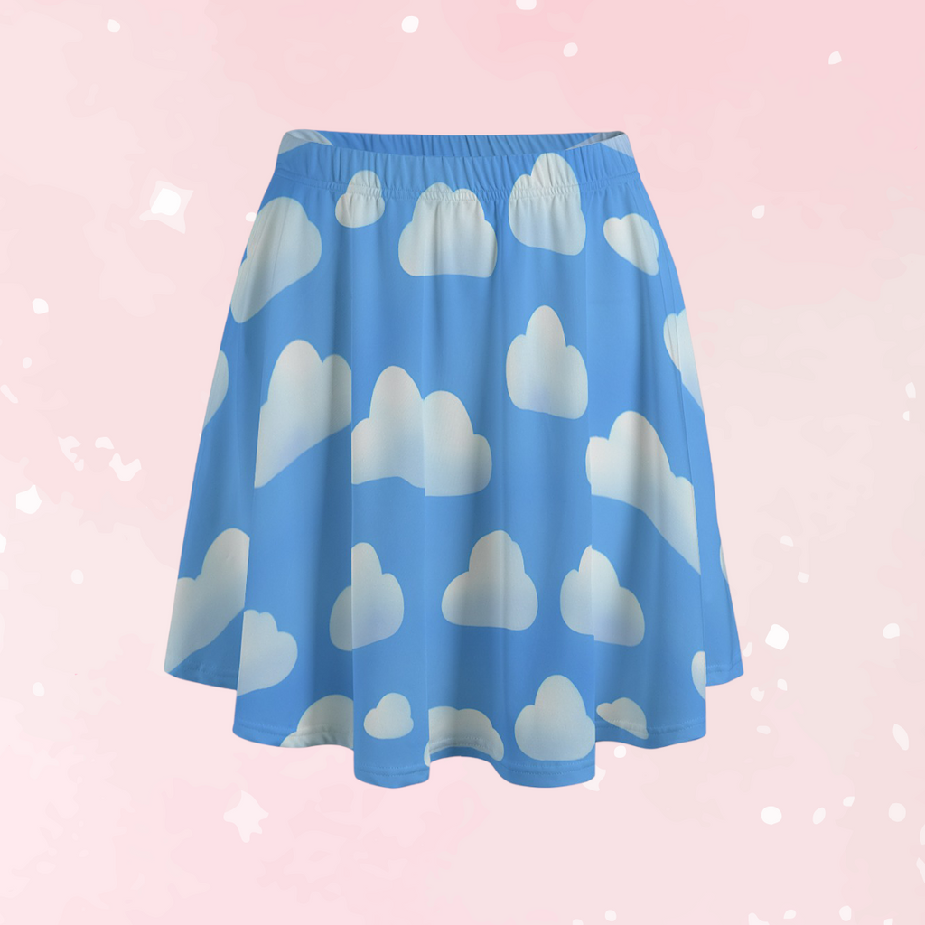 Dreamy Skies Play Skirt - Puppy's Aesthetics