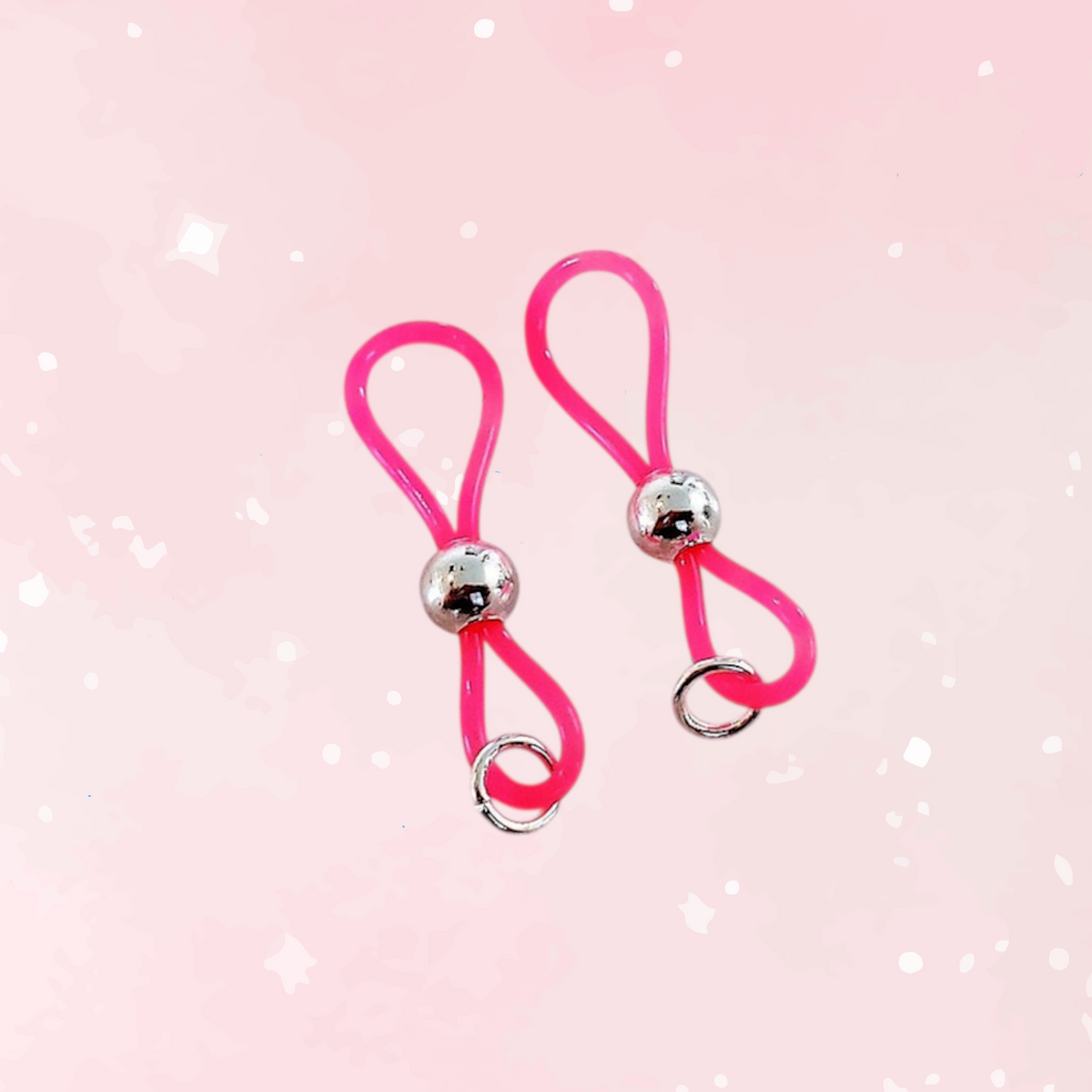 Colorful Non-Pierced Nipple Noose - Puppy's Aesthetics