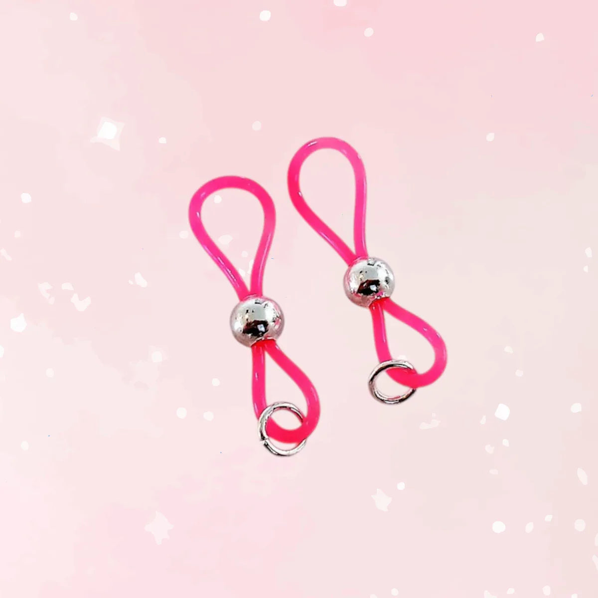 Colorful Non-Pierced Nipple Noose - Puppy's Aesthetics