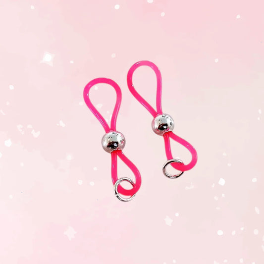 Colorful Non-Pierced Nipple Noose - Puppy's Aesthetics