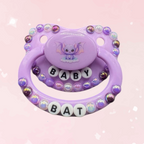 Baby Bat Adult Beaded Pacifier